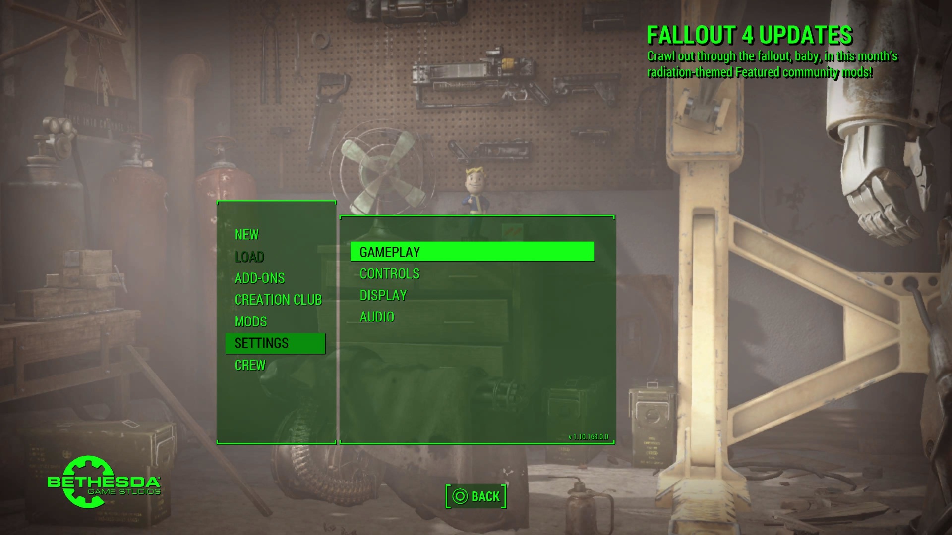 Fallout 4 последнее дополнение. F4se Fallout 4. Fallout 4 Bethesda game Studios. Текстура Fallout. Fallout 4 меню игры.