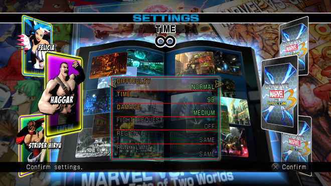 Ultimate Marvel vs Capcom 3 | Game UI Database